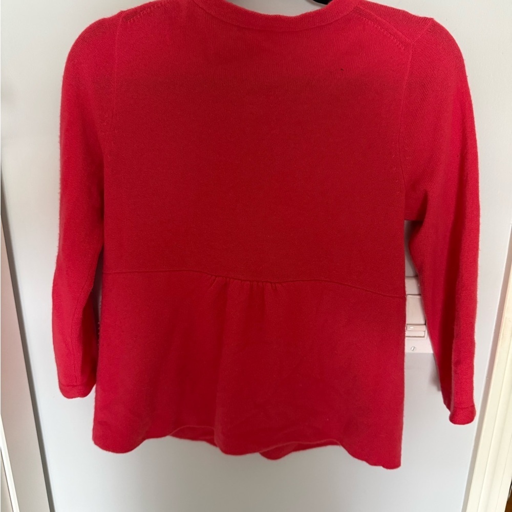 J.Crew Celeste 100% Cashmere Cardigan | XS | Bright Pink Button Front Sweater - Picture 10 of 10